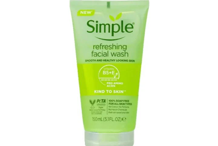 SIMPLE KIND TO SKIN REFRESHING FACIAL GEL WASH 150ML