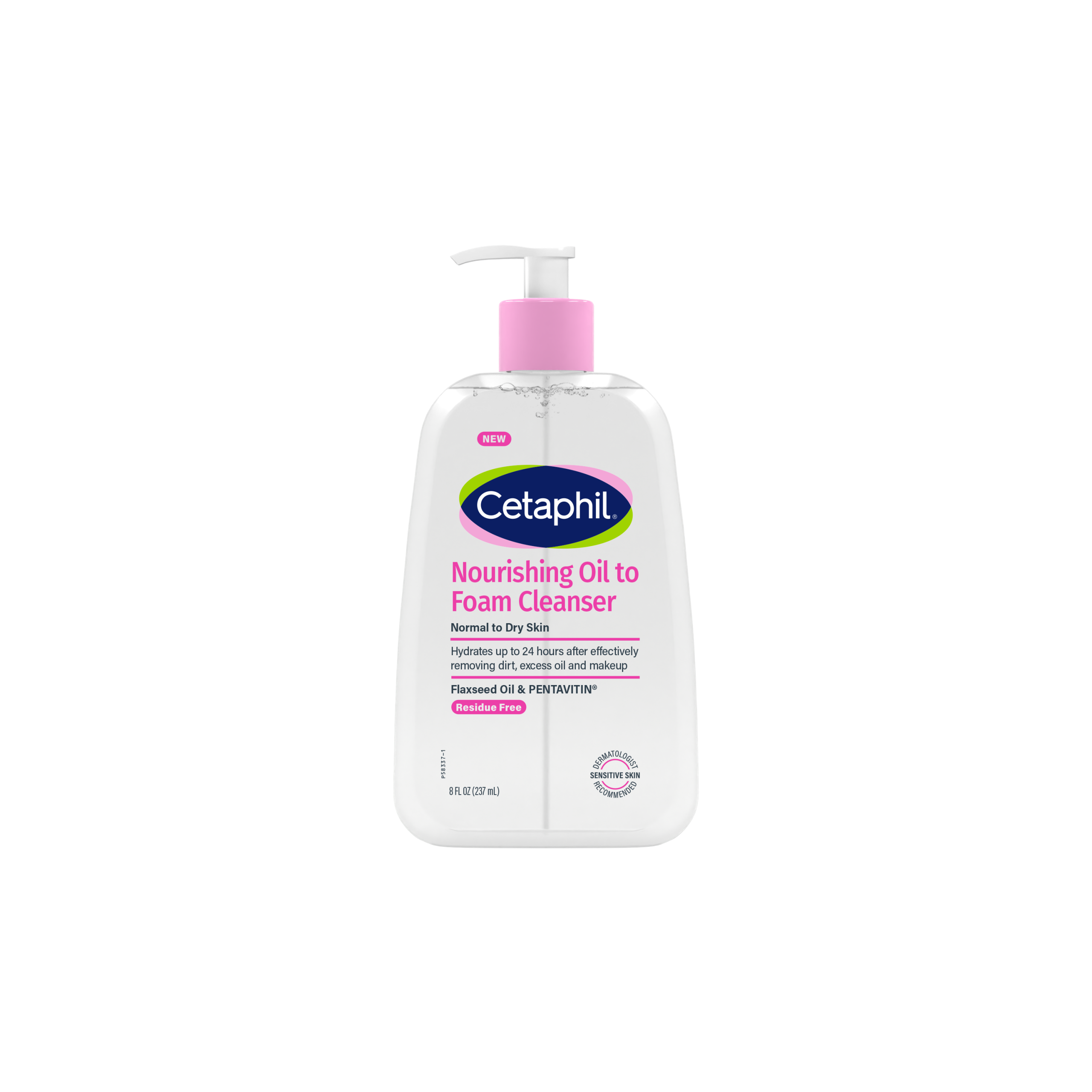 053237OilCleanser8oz-Front