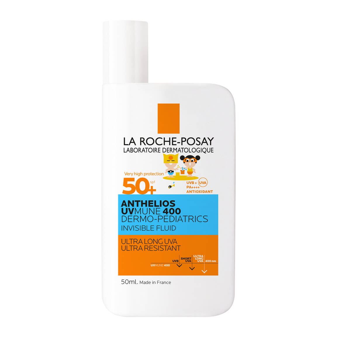 3337875886307_Anthelios_UVMune400_Dermo-Paediatrics_SPF50+_50ml__01_La-Roche-Posay