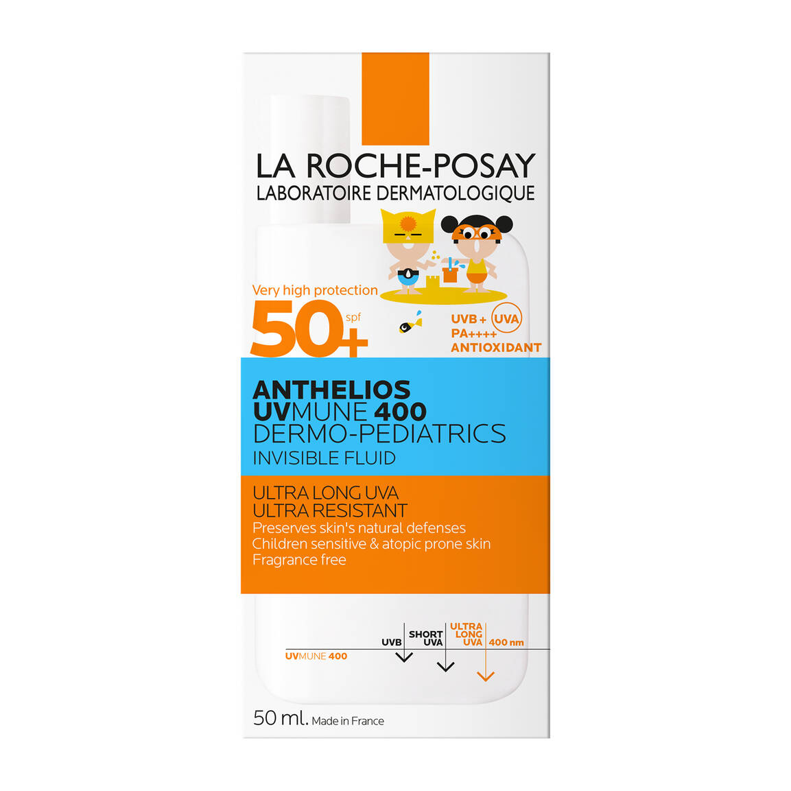 3337875886307_Anthelios_UVMune400_Dermo-Paediatrics_SPF50+_50ml__02_La-Roche-Posay